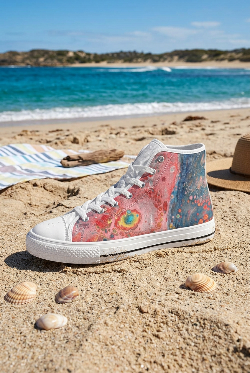 Underwater Coral sneakers beach lifestyle