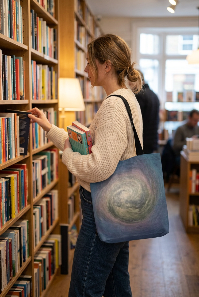 Universe Tote - Bookshop Lifestyle