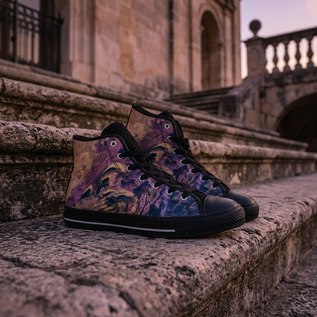 Volcano Sneakers Stone Steps 2